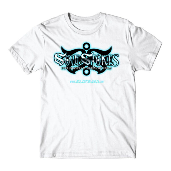 SOULSTONES LOGO - PREMIUM MEN'S S/S TEE - WHITE Thumbnail