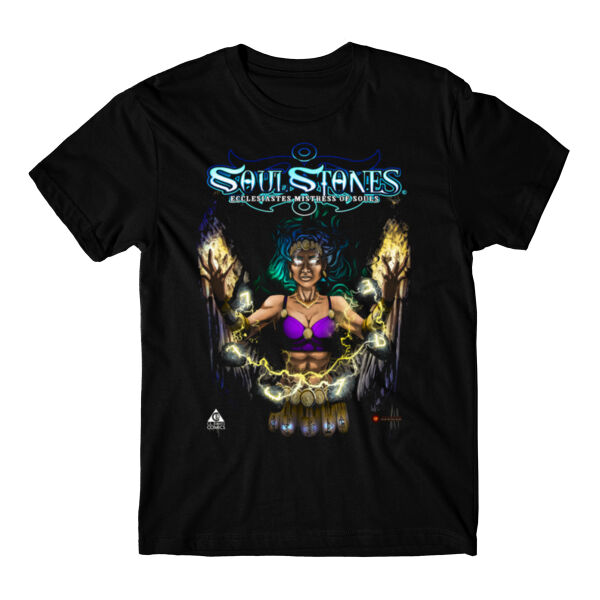 SOUL STONES - PREMIUM MEN'S S/S TEE - BLACK Thumbnail