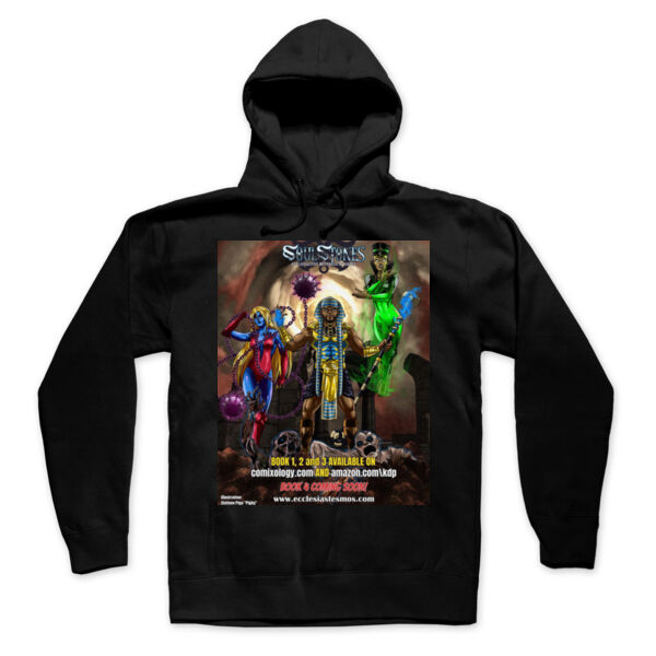 BOOK 4 VARIANT 1 - PREMIUM HOODIE - BLACK - TGCVN8 Thumbnail