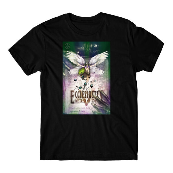 NEW BOOK COVER - PREMIUM T-SHIRT - BLACK - HPL47F Thumbnail